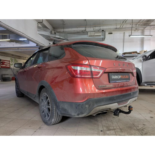 Фаркоп BERG (Фаркопы Урала )на Lada Vesta 2015-2022 Арт. U60061 SE/SW/Sport (вкл. Cross)