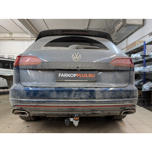 Фаркоп MOTODOR на Volkswagen Touareg 2018–  Арт. 92707 (Оцинкованный шар)