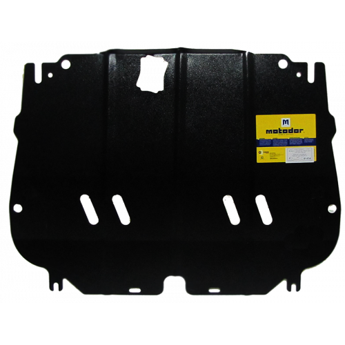 Защита Картера двигателя, КПП MOTODOR для Nissan Qashqai +2 2008-2014, Сталь 2 мм - Арт. 1434