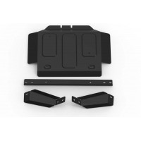Защита Картера двигателя АвтоБроня для JAC T6 2018-, Сталь 45778 мм - Арт. 111.09210.1