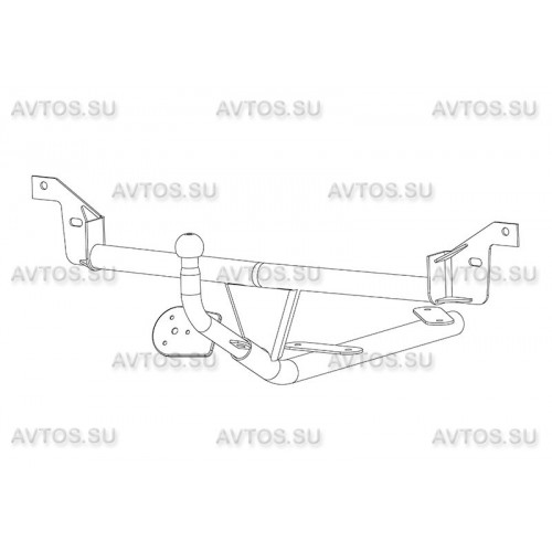 Фаркоп Avtos на AUDI 80 B4 1991-1996 Арт.AU 03