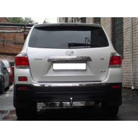 Фаркоп BALTEX на TOYOTA Highlander 2010–2013  Арт. 24.1958.08 (фаркоп с нерж. накладкой)