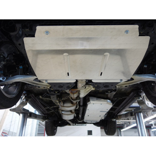 Защита Картера двигателя, КПП ТСС для Nissan Pathfinder 2013-, Алюминий 4 мм - Арт. ZKTCC00007